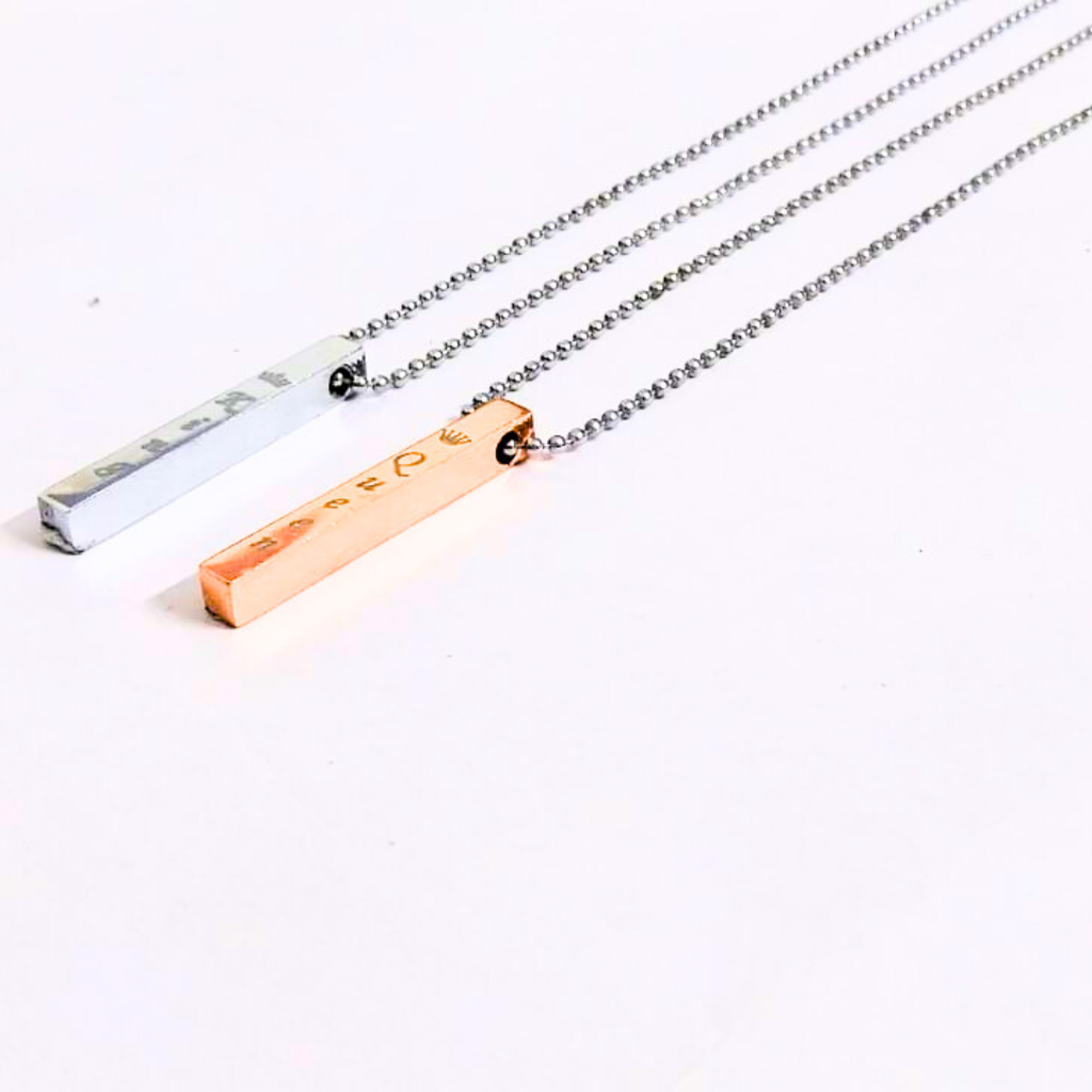 King & Queen Couple Pendant