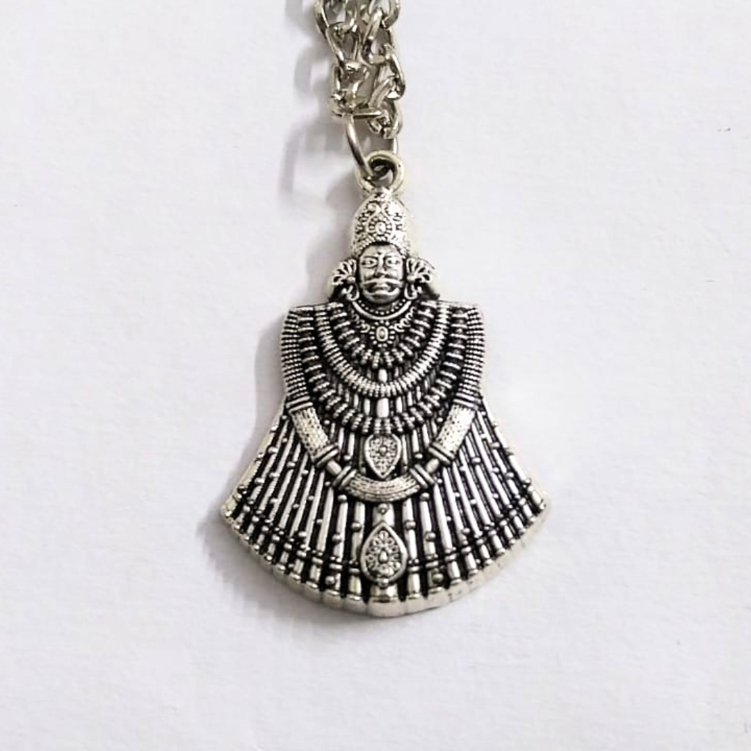 Men’s Oxidized Silver Tribal Warrior Pendant with Chain | Antique Finish Locket for Men | Trending Men’s Jewellery