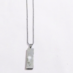 Premium Fingerprint Pendant Necklace – Personalized Sterling Silver Jewelry with Luxury Studio Look