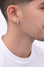 Minimal Stainless Steel Hoop Earrings for Men & Women | Classic Unisex Daily Wear Hoops