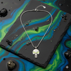 Men’s Silver Skull Pendant