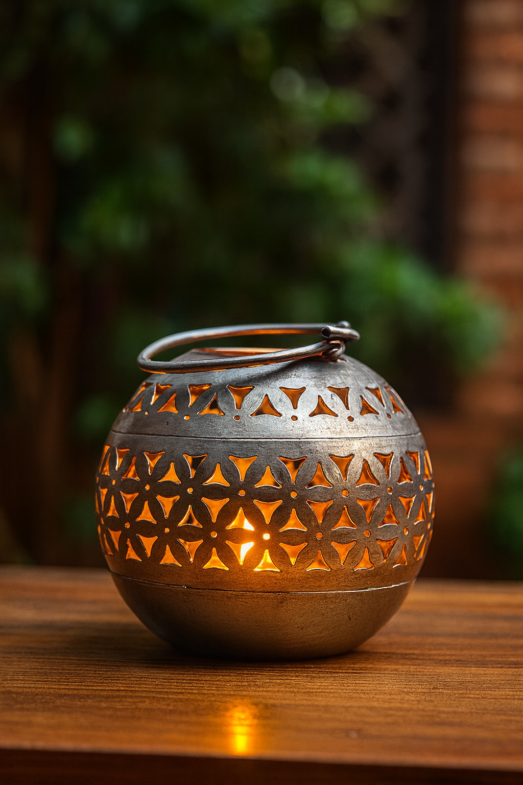 Metal Tealight Candle Lantern