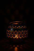 Metal Tealight Candle Lantern