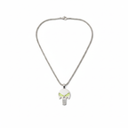 Men’s Silver Skull Pendant