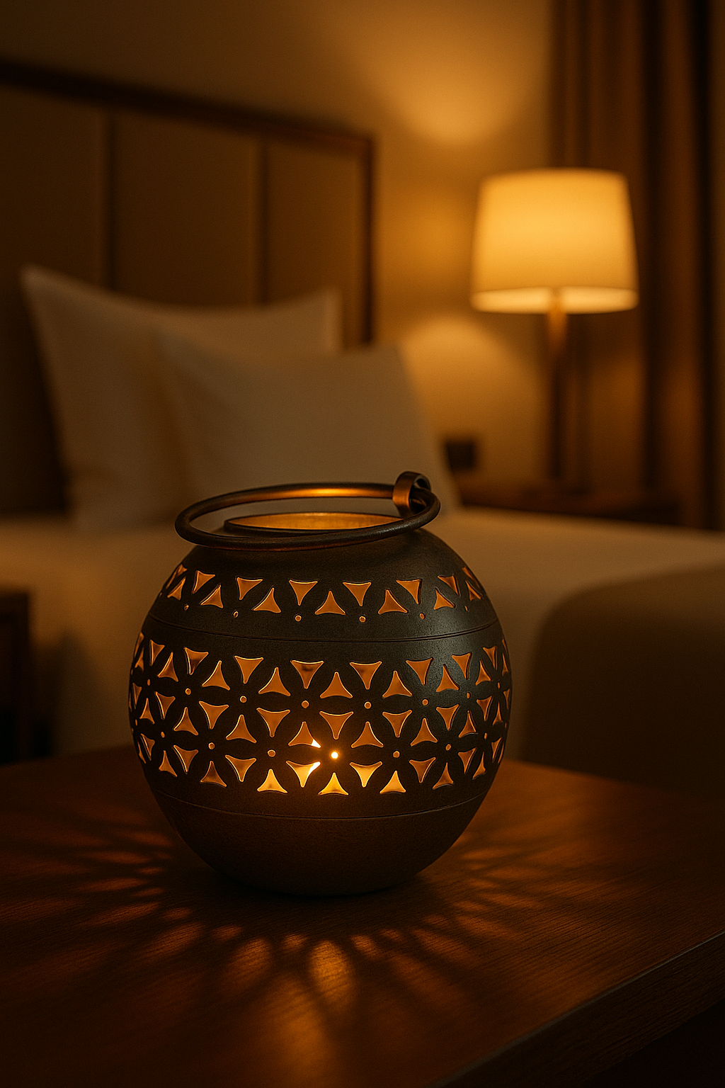 Metal Tealight Candle Lantern