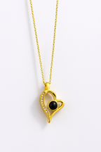 Women's Gold Plated Heart Pendant