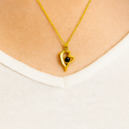 Women's Gold Plated Heart Pendant